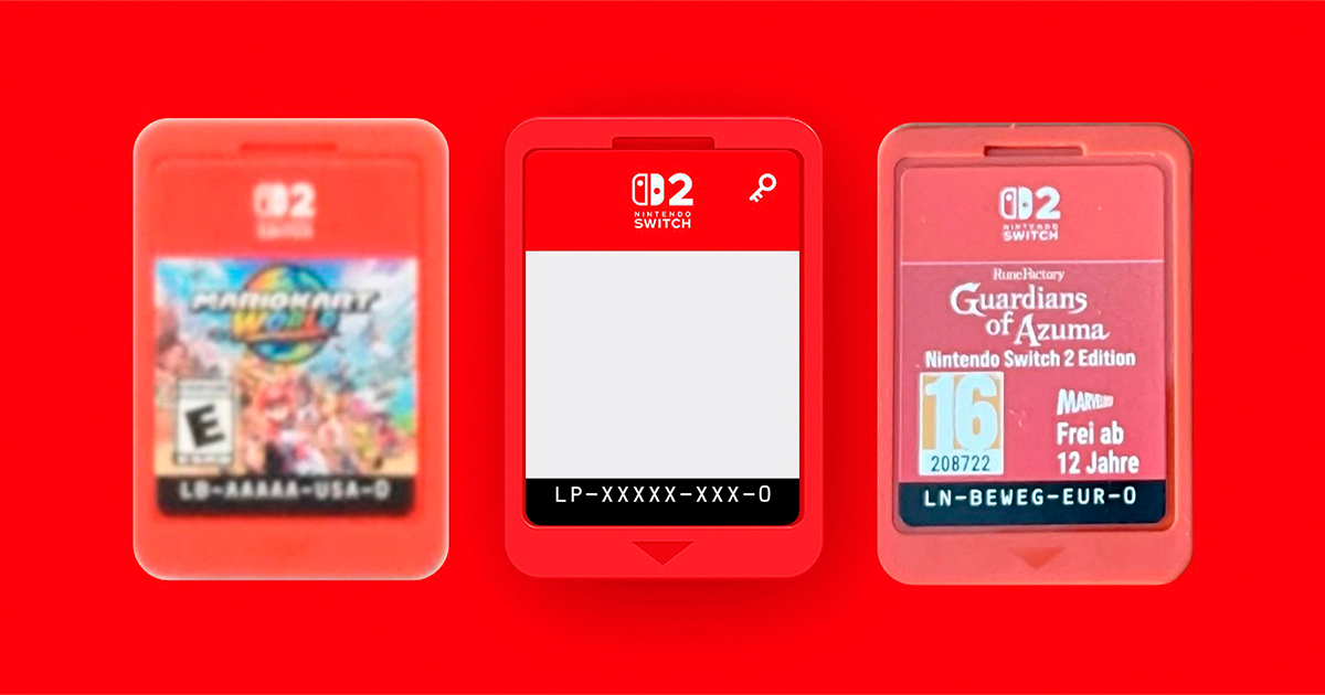Cómo identificar cartuchos de Nintendo Switch 2