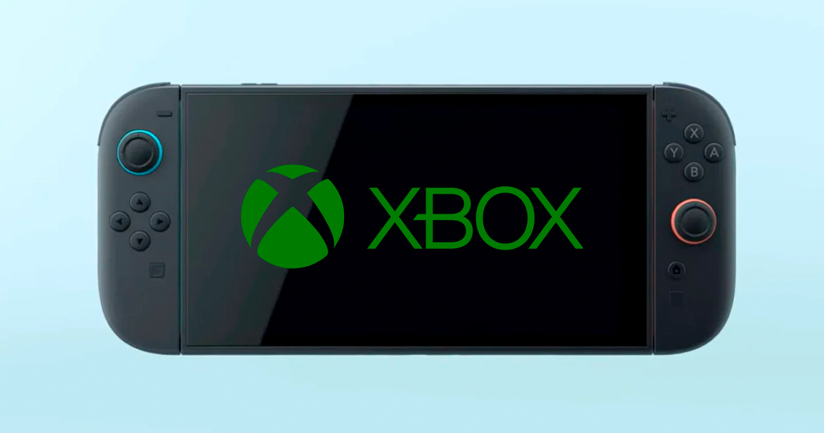 consola portátil Xbox con base tipo Switch