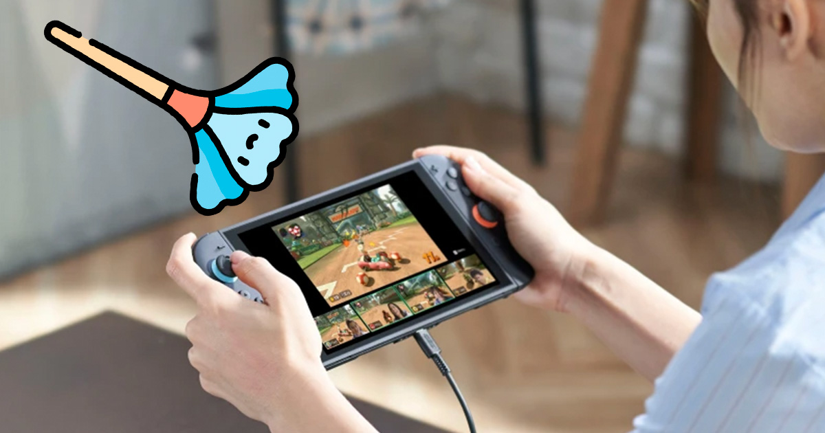 limpiar Nintendo Switch 2 pantalla puertos mandos 2025