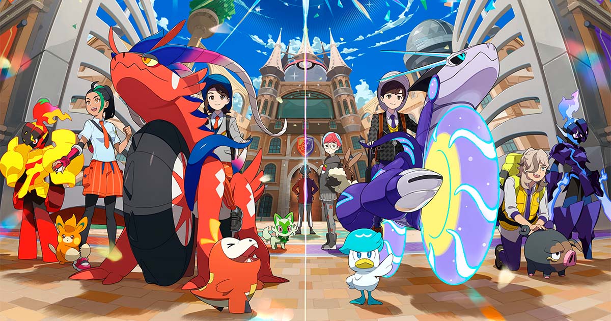 Pokémon Escarlata y Púrpura actualización 4.0.0 Switch 2