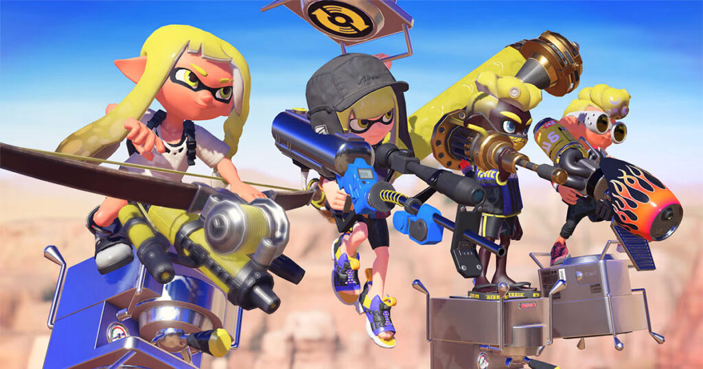 actualización Splatoon 3