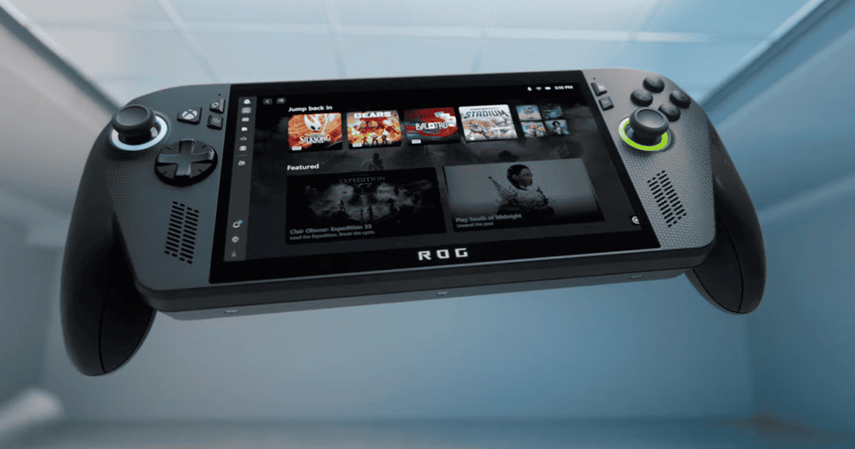 Xbox ROG Ally portátil de Microsoft y ASUS
