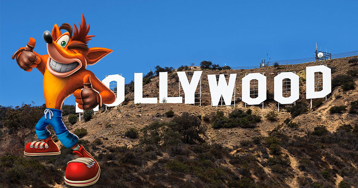 Crash Bandicoot descartada por estudios de Hollywood