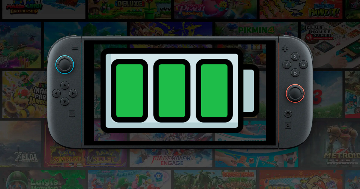 baterías portátiles para Switch 2 y la duración de la batería de Switch 2