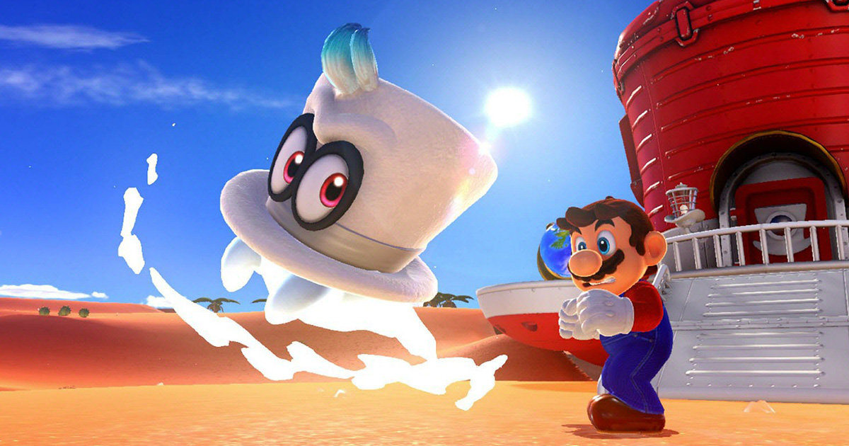 super mario odyssey coop