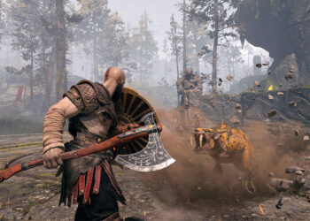kratos god of war combate