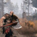 kratos god of war combate