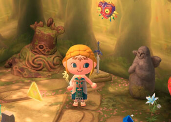 actualizacion de Animal Crossing con Zelda