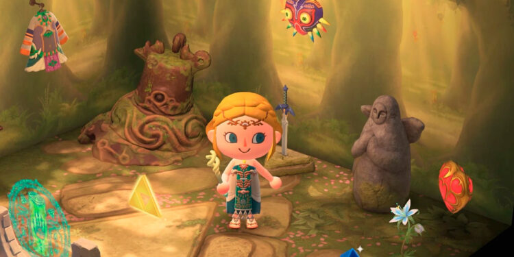 cómo conseguir los objetos de Zelda y Splatoon en Animal Crossing