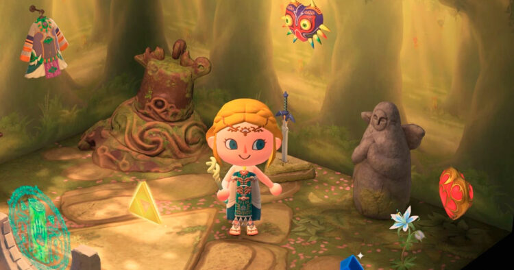 cómo conseguir los objetos de Zelda y Splatoon en Animal Crossing