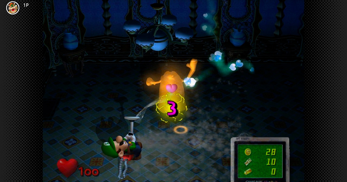 luigi´s mansion en Nintendo Switch Online