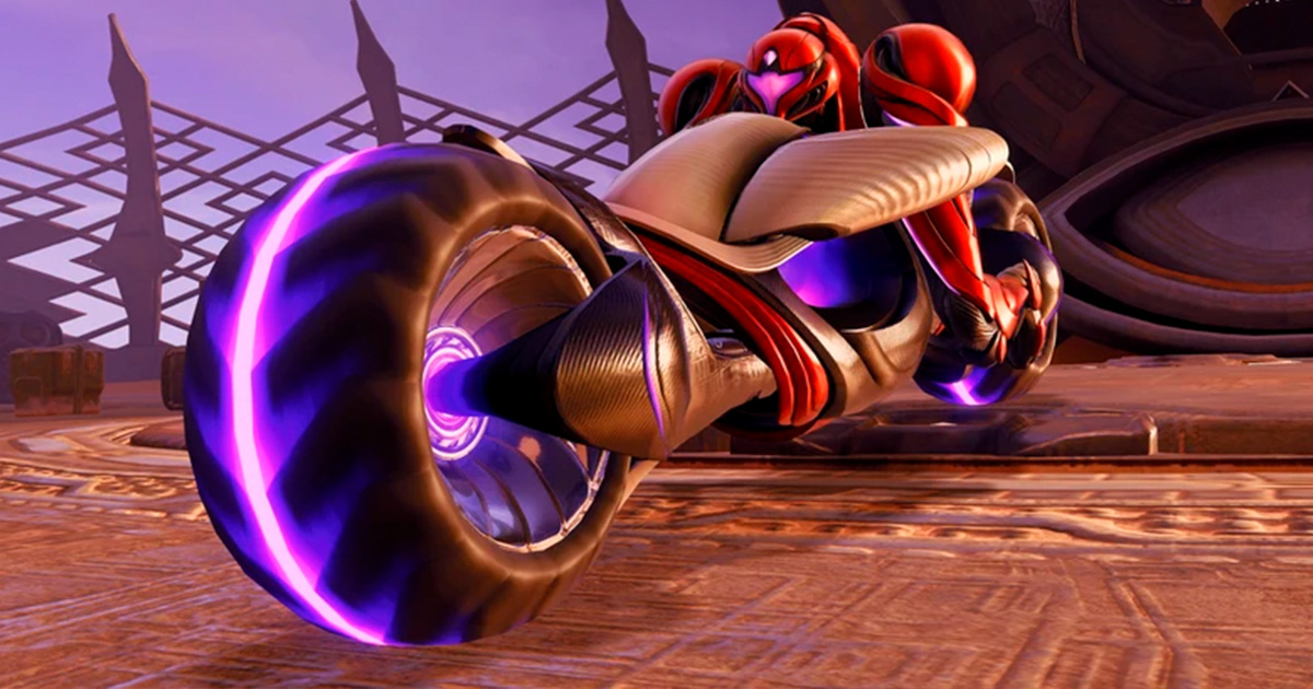 moto de samus en Metroid Prime 4