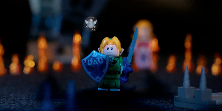 set de lego de zelda ocarina of time