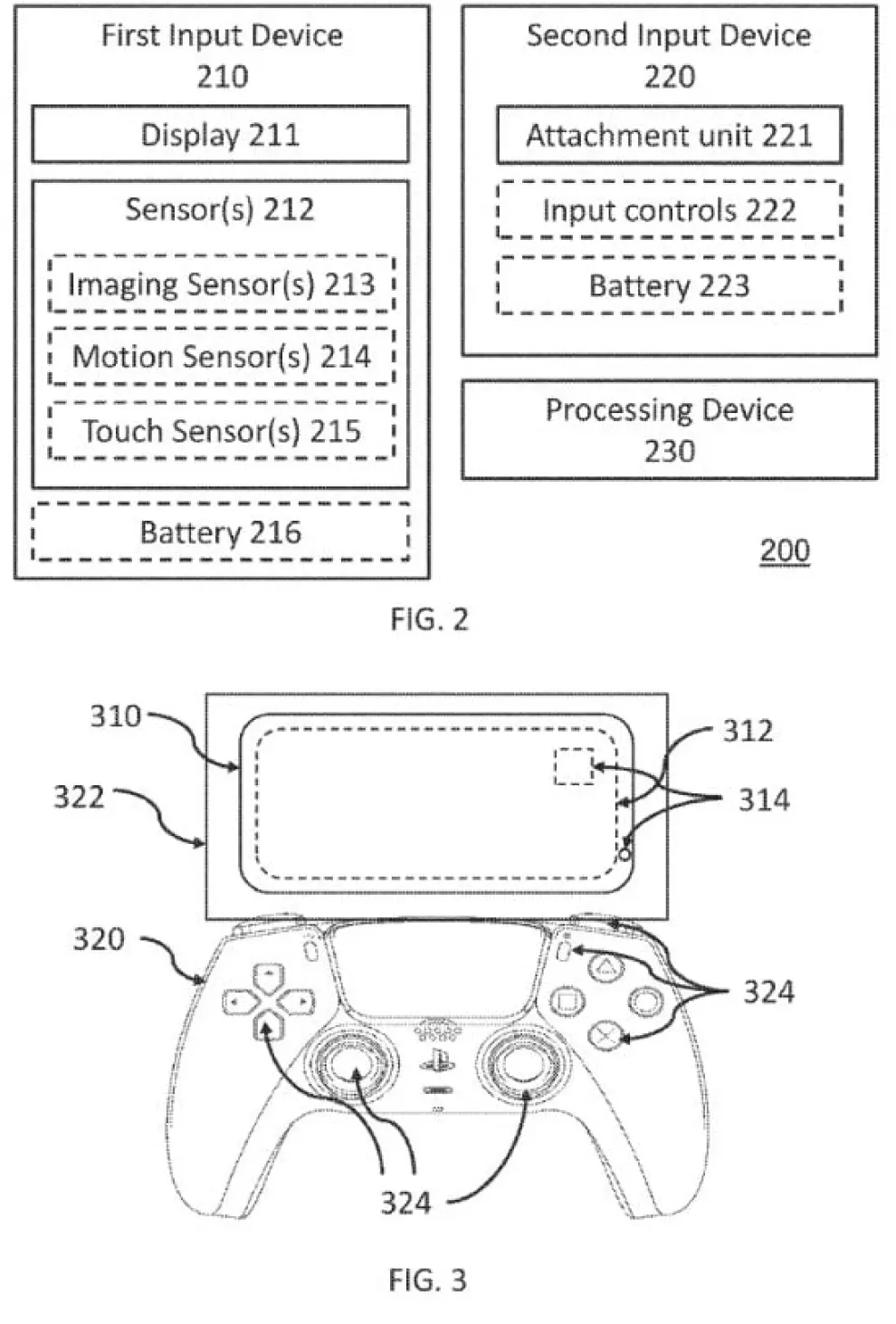 mando de PlayStation con móvil