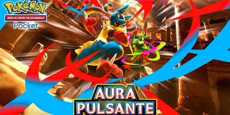 JCC Pokémon Pocket Aura Pulsante ya disponible con recompensas gratis y nuevas mejoras