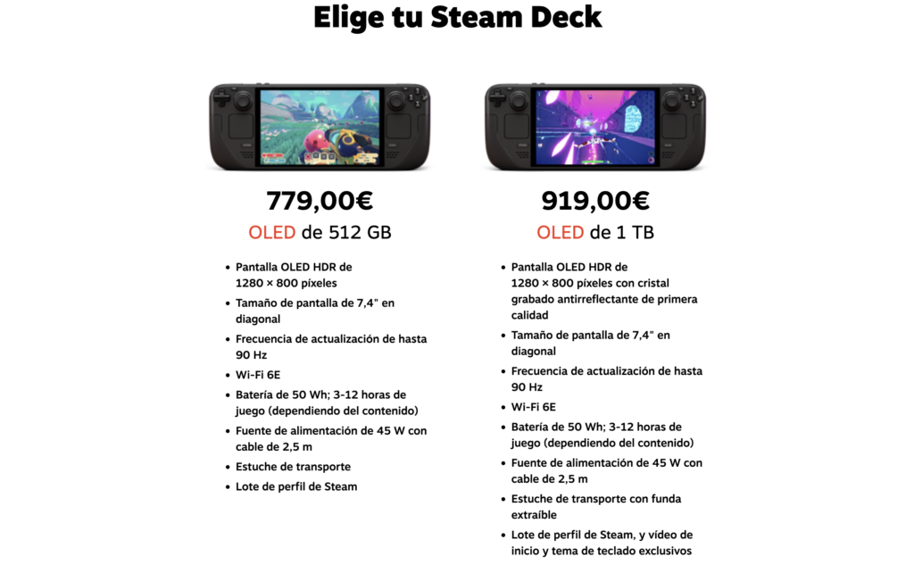 precio de steam deck