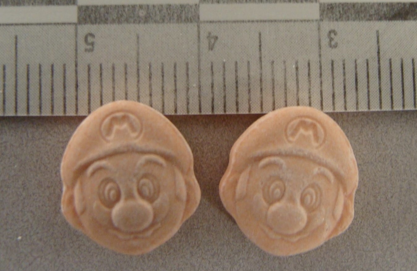 drogas con forma de mario
