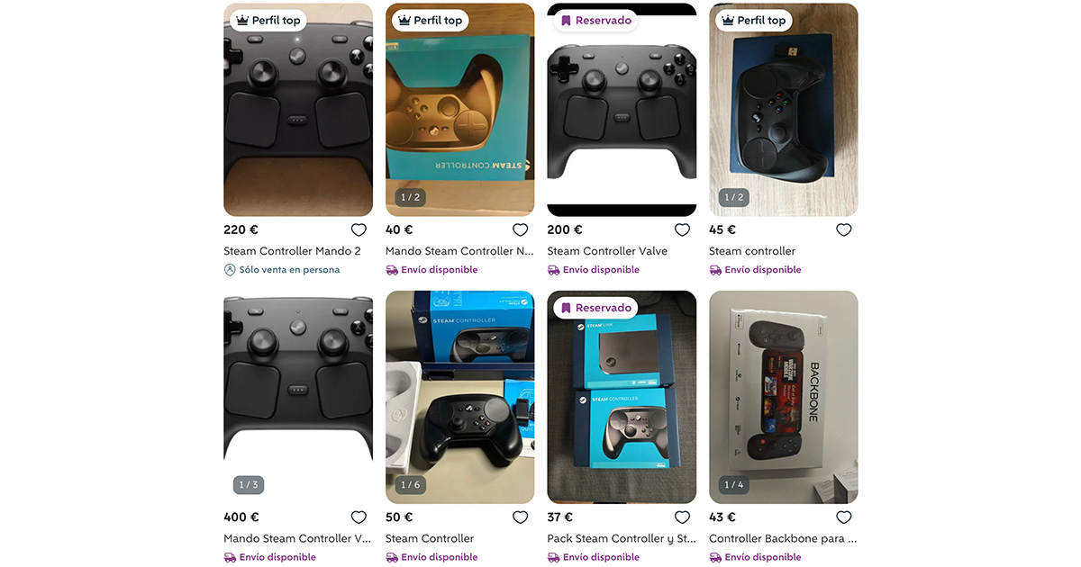 precios del Steam Controller agotado