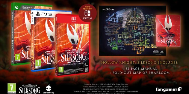 edición física de Silksong