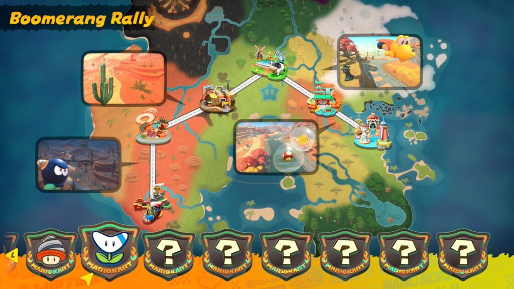 actualización de Mario Kart World