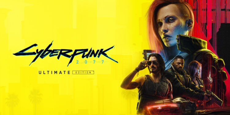 Portada oficial de Cyberpunk 2077: Ultimate Edition para Nintendo Switch 2