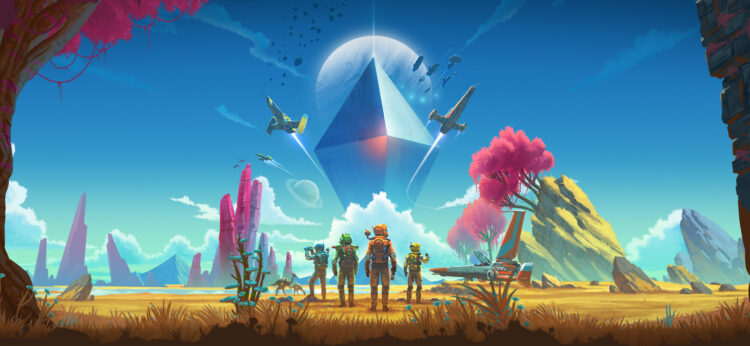 Arte oficial de No Man’s Sky