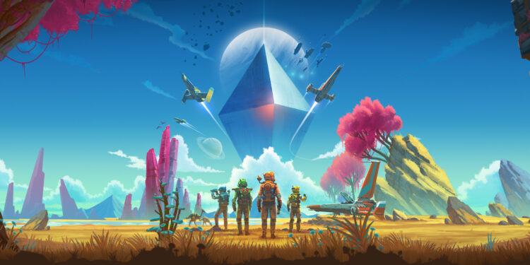 Arte oficial de No Man’s Sky