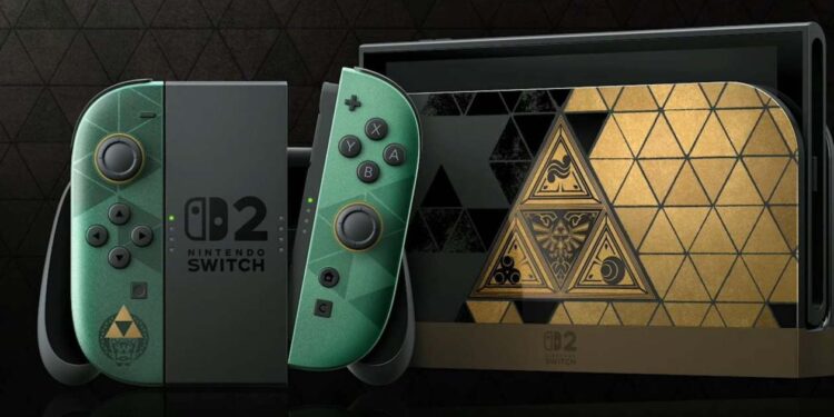Nintendo Switch 2 edición 40.º aniversario de The Legend of Zelda