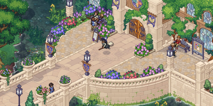 Academia de magia de Witchbrook en la ciudad costera de Mossport, uno de los anuncios del Indie World